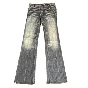 ROCK & REPUBLIC Denim Flare Mid Rise Jeans Y2K Style Clapton
